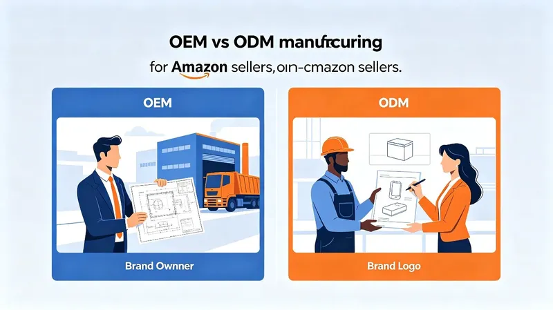 FlatFee Sourcing — OEM vs ODM Manufacturing: Which Model Fits Your Amazon Brand?